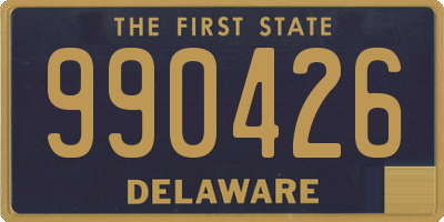 DE license plate 990426