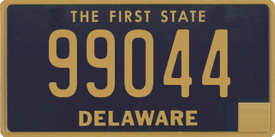 DE license plate 99044