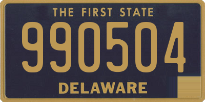 DE license plate 990504