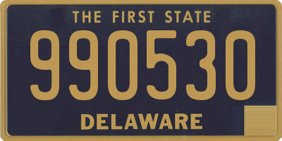 DE license plate 990530