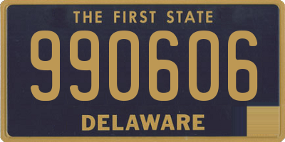 DE license plate 990606