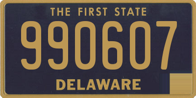 DE license plate 990607