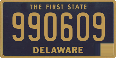 DE license plate 990609