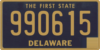 DE license plate 990615