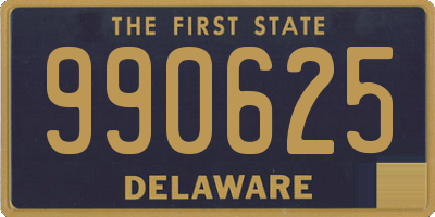 DE license plate 990625