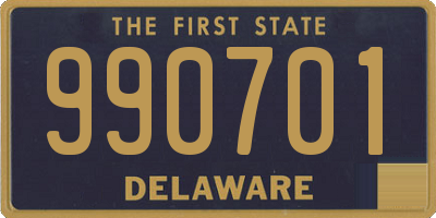 DE license plate 990701