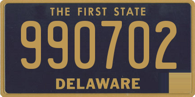 DE license plate 990702