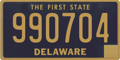 DE license plate 990704