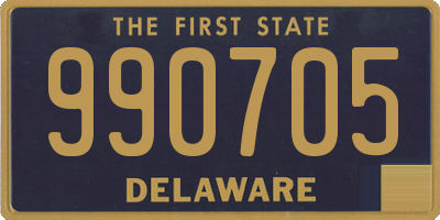 DE license plate 990705