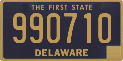 DE license plate 990710