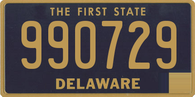 DE license plate 990729