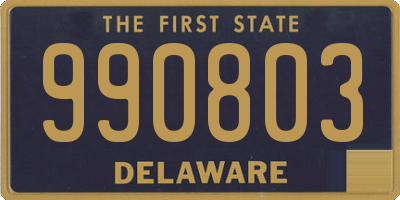 DE license plate 990803