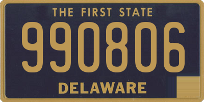 DE license plate 990806