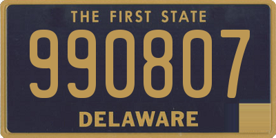 DE license plate 990807