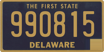 DE license plate 990815