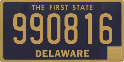 DE license plate 990816