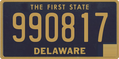 DE license plate 990817