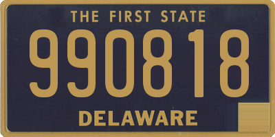 DE license plate 990818