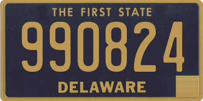 DE license plate 990824