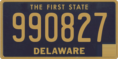 DE license plate 990827