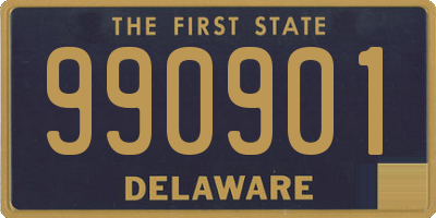 DE license plate 990901