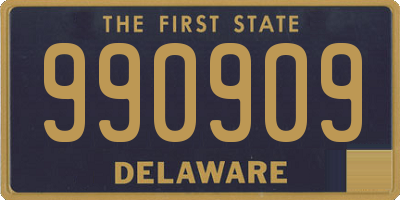 DE license plate 990909