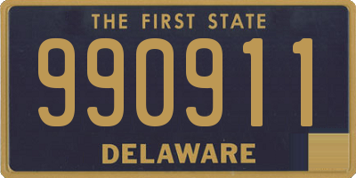 DE license plate 990911