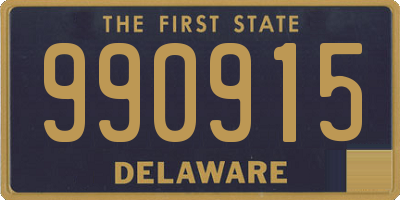 DE license plate 990915