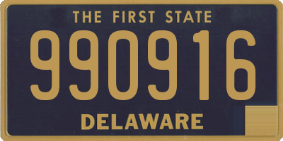 DE license plate 990916