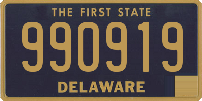 DE license plate 990919