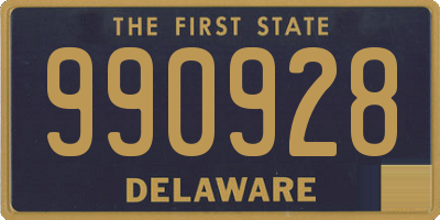 DE license plate 990928