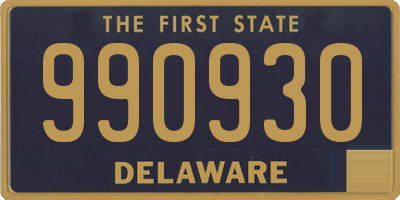 DE license plate 990930