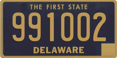 DE license plate 991002