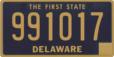 DE license plate 991017