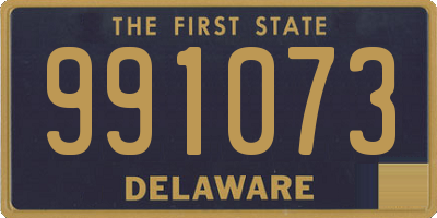 DE license plate 991073