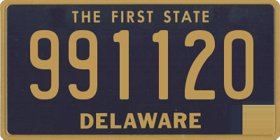 DE license plate 991120