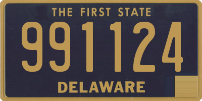 DE license plate 991124