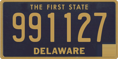 DE license plate 991127