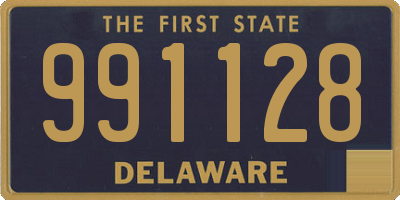 DE license plate 991128