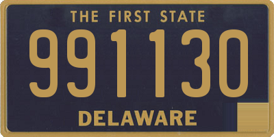 DE license plate 991130