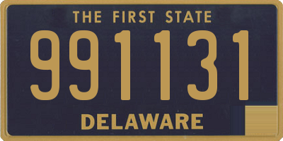 DE license plate 991131