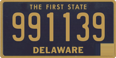 DE license plate 991139