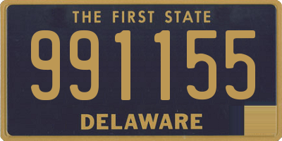 DE license plate 991155