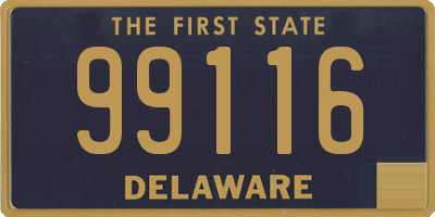 DE license plate 99116