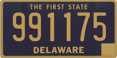 DE license plate 991175