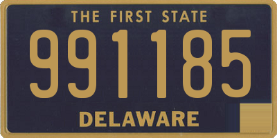 DE license plate 991185