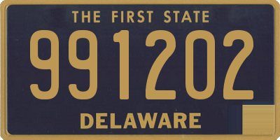 DE license plate 991202