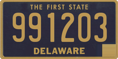 DE license plate 991203