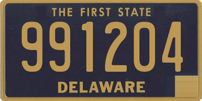 DE license plate 991204