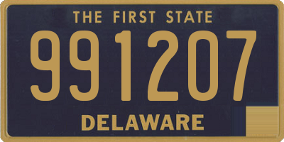 DE license plate 991207